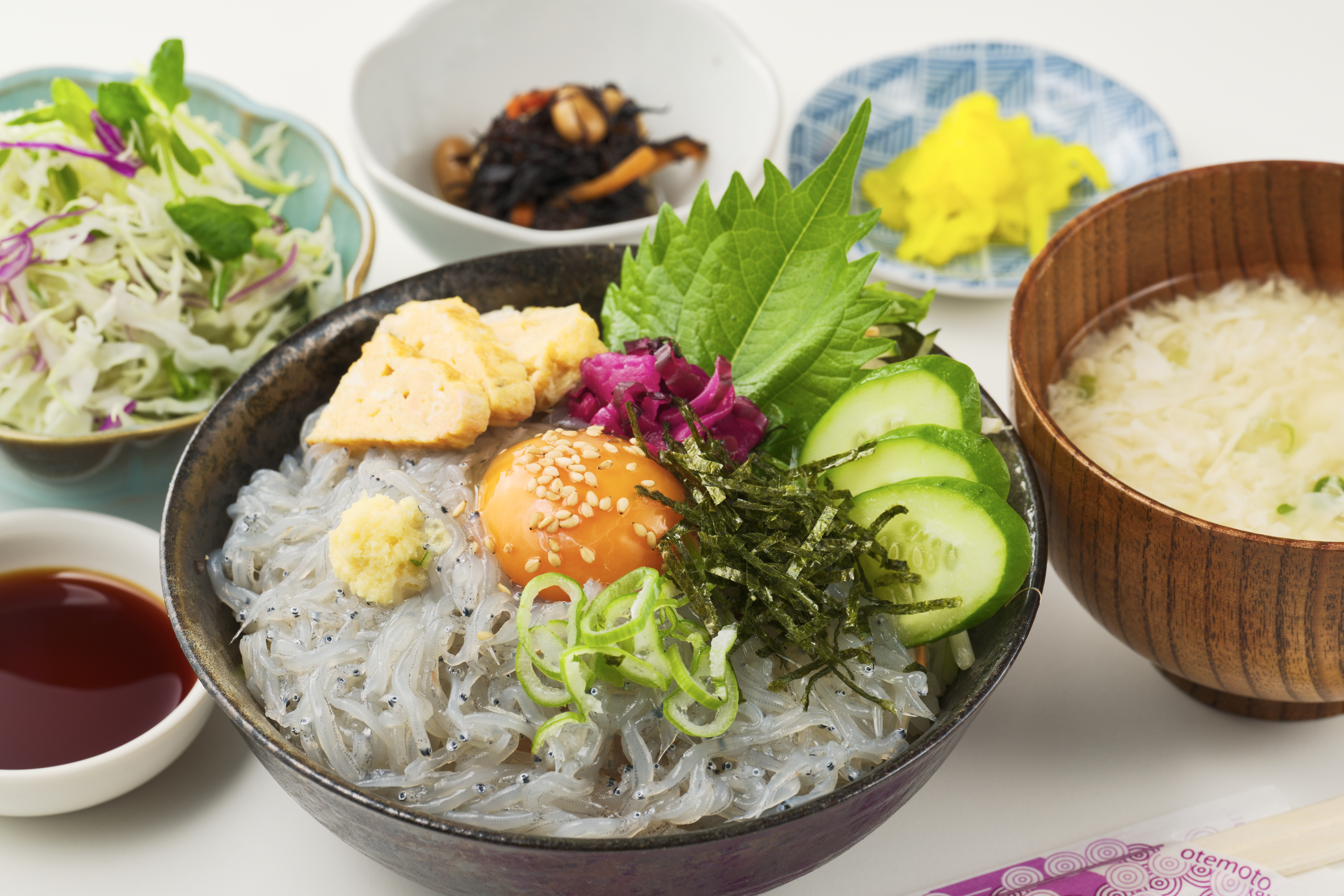 生しらすをたっぷり使用した丼